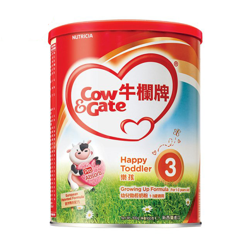 牛栏牌乐孩3段幼儿助长奶粉