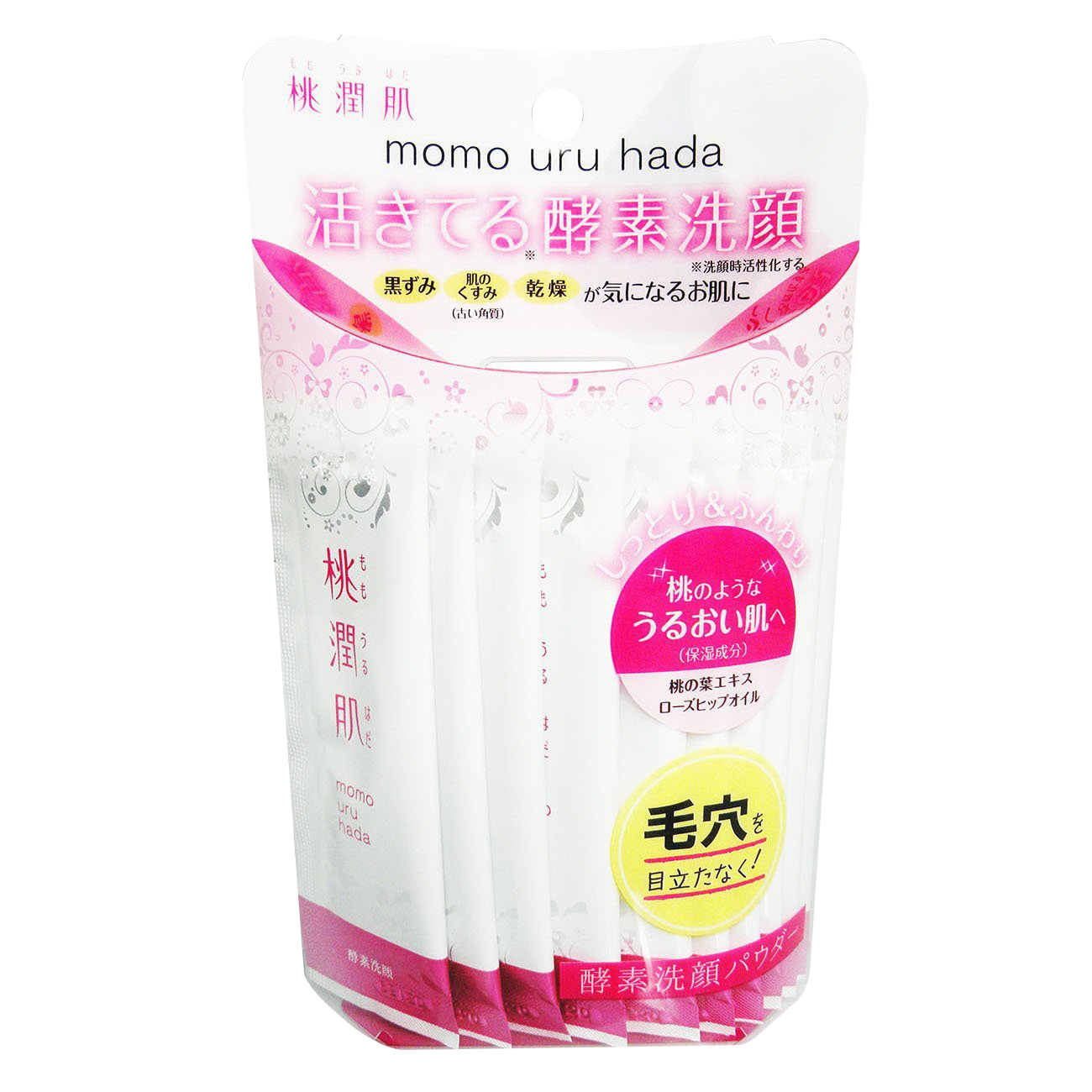 桃润肌活性酵素洗顔粉32包/盒