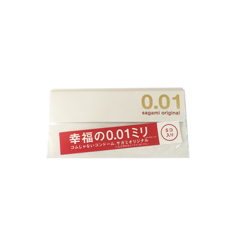 日本幸福超薄安全套0.01mm 5枚/盒