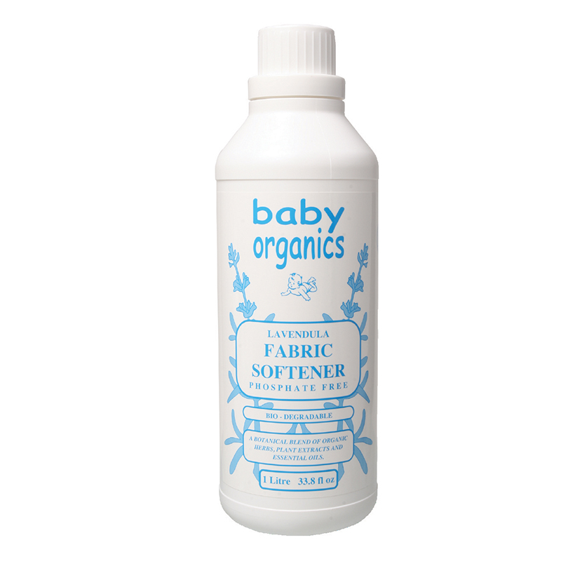 Baby Organics 100%天然宝宝衣物柔顺剂 1L