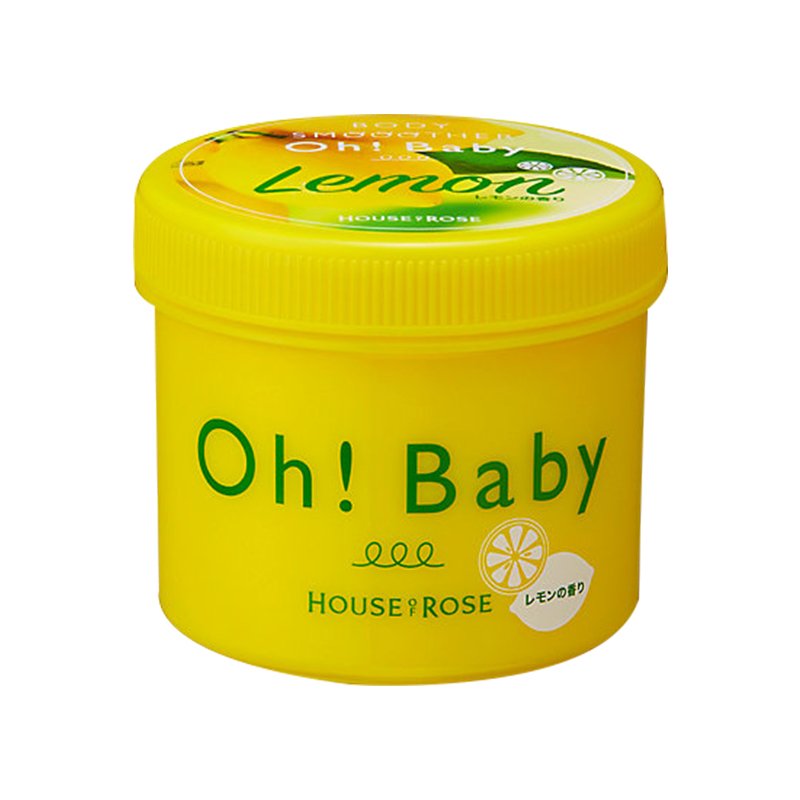Oh baby身体磨砂膏 柠檬味350g/瓶