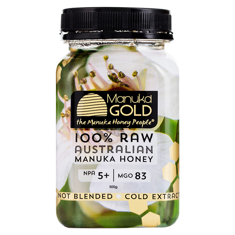 Manuka GOLD 100% 澳洲纯天然麦卢卡蜂蜜 (活性5+)  500g
