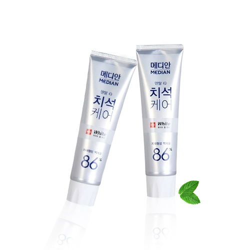 韩国MEDIAN86牙膏白色120g/支